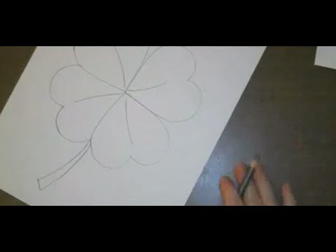 video-linktoworks-How to Draw a Four Leaf Clover