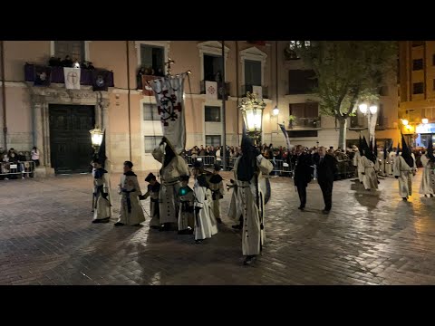 La Piedad - Cierre del traslado del Cristo del Refugio. Semana Santa Zaragoza 2023 Martes Santo