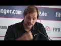 check out the second of five videos from our friends making fifa manager 12. in this video, gerald k�hler, lead designer of the series and thomas tuchel, coach of bundesliga club mainz 05, talk about the club facilities in fifa manager 12. the game's out on october 21st - for more information visit www.fifa-manager.com
