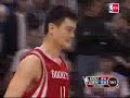 Yao Ming Rockets versus Denver Nuggest 2 OT