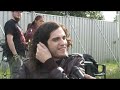 Backstage at Download 2008 with Fall Of Troy\