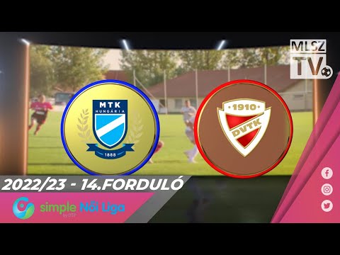 14. forduló: MTK Budapest - DVTK 3-0 (1-0)
