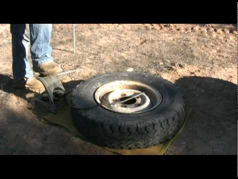 LANDROVER OFFROAD WHEEL AND TYRE CHANGE PT3