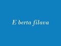 Rino Gaetano - E Berta Filava