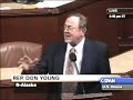 Rep Don Young Urges Producing American Energy & Opening ANWR