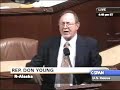 Rep Don Young Urges Producing American Energy & Opening ANWR