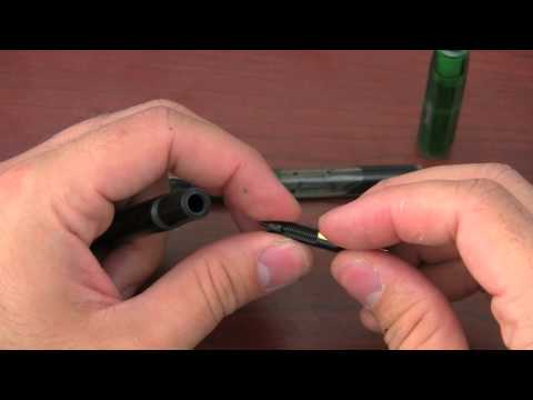 how to make a pen leak