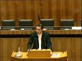 U-Ausschuss Visa-Aff�re (Opernball) - Debatte Parlament