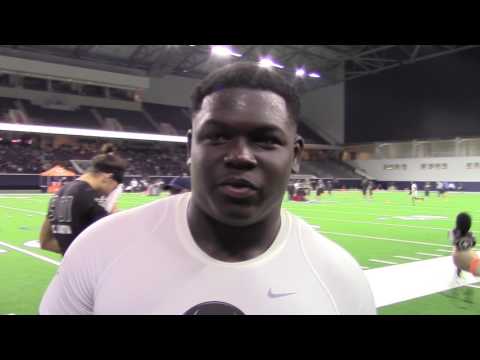 Photo: Dennis Johnson Goes In-Home With LSU OL/DL Commit Chasen Hines