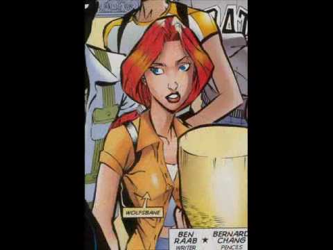 redhead comics character