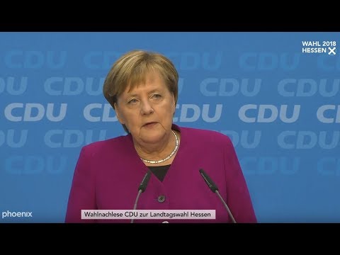 Kanzlerin Angela Merkel verzichtet auf den CDU-Vors ...