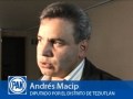 Diputado Andres Macip en entrevista sobre la aprobacion de la ley de ingresos