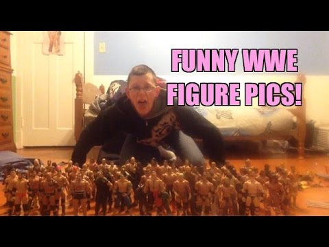 Hilarious WWE Wrestling Figure Pics and Poses Review! Mattel Elites and Basics!