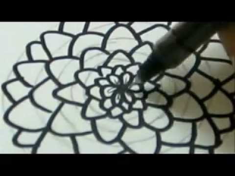 How To Draw A Flower – Carnation Flower