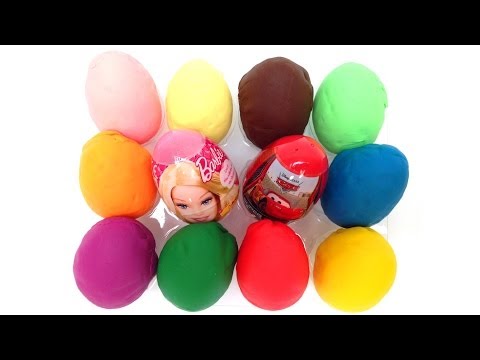 surprise - Discover the toys we have inside these play-doh surprise eggs. Tell me which playdoh color is your favorite and if you identify yourself with the character y...