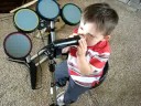 My nephew, Rock Band star