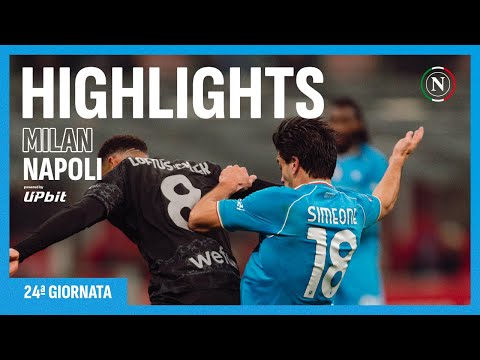 HIGHLIGHTS | Milan - Napoli 1-0 | Serie A 24ª giornata
