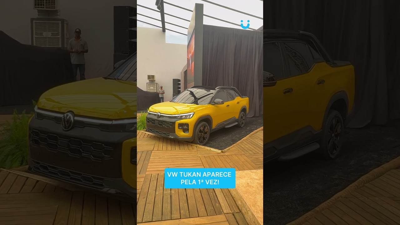 VW TUKAN APARECE PELA 1ª VEZ!