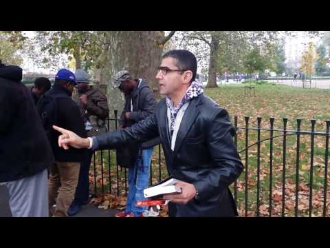 Ex-Muslim Preacher – Salvation – Speakers Corner Hyde Park London 30-10 ...