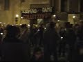 Fiaccolata per lo SCIOPERO DELLA FAME contro il carbone