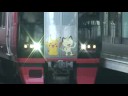 名鉄空港線 2200系 ラッピング電車「ギラティナ・シェイミ号」