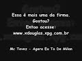 Mc Tevez - Agora Eu To De Milan Mc Tevez - Agora Eu To De Milan