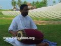 Mridangam performance, musical instrument, Karnatic music, India