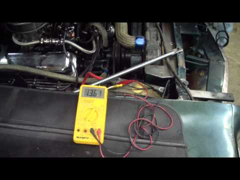 how to hook up an alternator