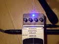 Behringer dd400 digital delay demo