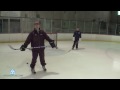 Simple Two Man Weave with the puck