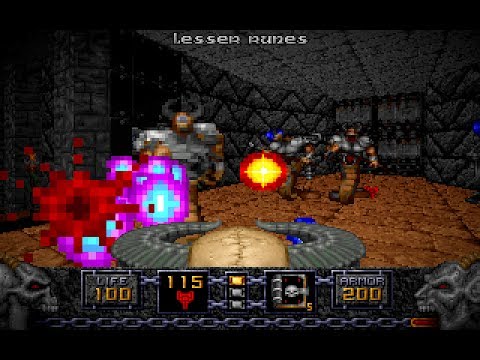Heretic - Raven Software 1994 DOS game Review ITA Magicolo 2013