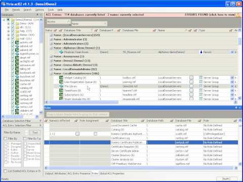 Introducing Ytria aclEZ: Total Control Over Lotus Notes/Domino Access Control Lists