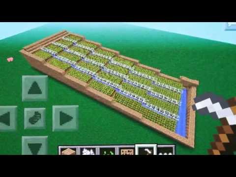 how to harvest wheat in mcpe