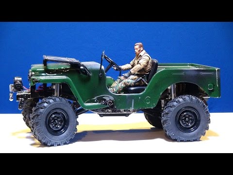 RC ADVENTURES – G-Made GS01 SAWBACK Jeep Repair – Front Axle