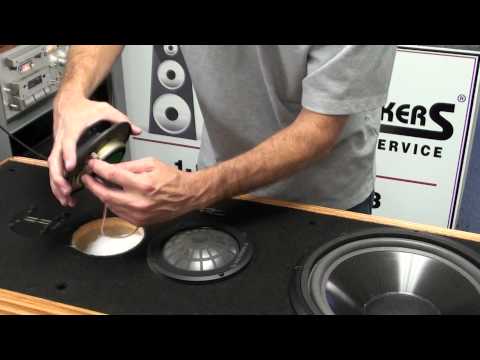 Infinity Speaker Repair Kappa Woofer and Dome Midrange Replacement by Simply Speakers