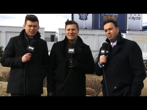 Video: Leafs, Capitals batten down hatches ahead of outdoor game
