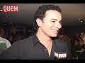 Marco luque e felipe andreoli durante evento em sp - revista quem - set 2008