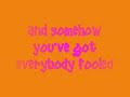 Evanescence - Everybody�s Fool