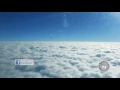 huge ufo over india filmed from airplane window nov