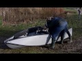 Kort filmpje van de eerste keer vissen met de porta bote.
