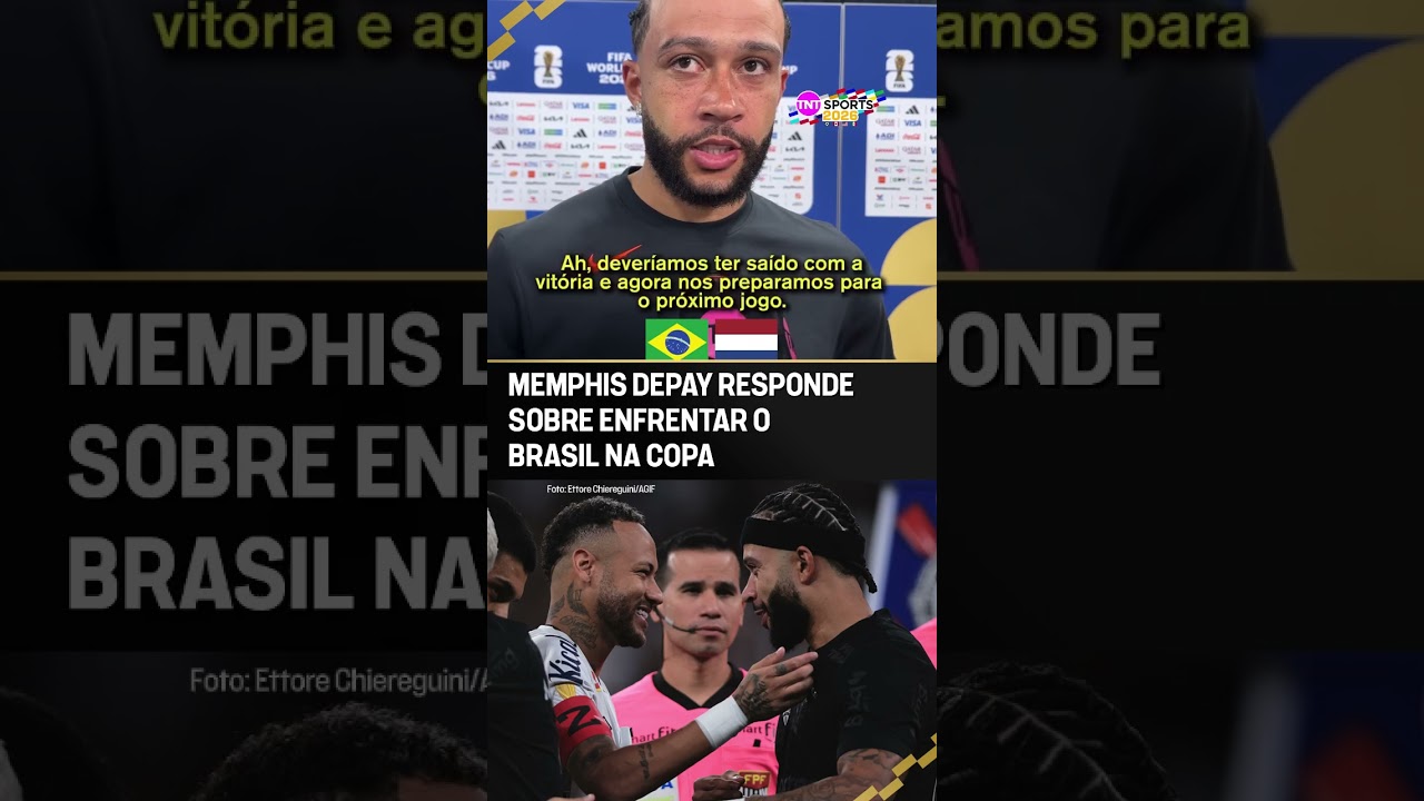 O MEMPHIS PREFERE EVITAR O BRASIL NA COPA DO MUNDO? 👀🇧🇷 #shorts