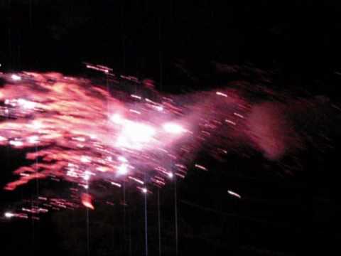 Home glitter fireworks