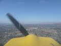 Landing in the Citabria on Runway 31R at Reid-Hillview Airport San Jose