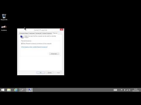 how to provide remote assistance windows 8