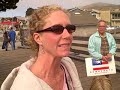 Austin Mitchell  MP swims for Obama