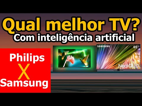 Philips 65 vs Samsung AI TV: Qual a Melhor Smart TV para o Seu Bolso e Necessidades? [Guia de Deciso]