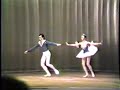 1/2 injured 1985 Moscow Competition Gala Gold Marina Leonkina Silver Viktor Yaremenko Grand Pas Classique Auber