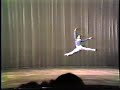 1/2 injured 1985 Moscow Competition Gala Gold Marina Leonkina Silver Viktor Yaremenko Grand Pas Classique Auber
