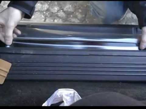 install clear door sill protectors – Dry (normal size)  2011 GMC sierra 1500 crew cab 4×4