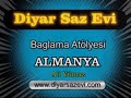 Diyar Saz Evi Almanya Ali Yilmaz yapimi Gitar Elektro Baglama